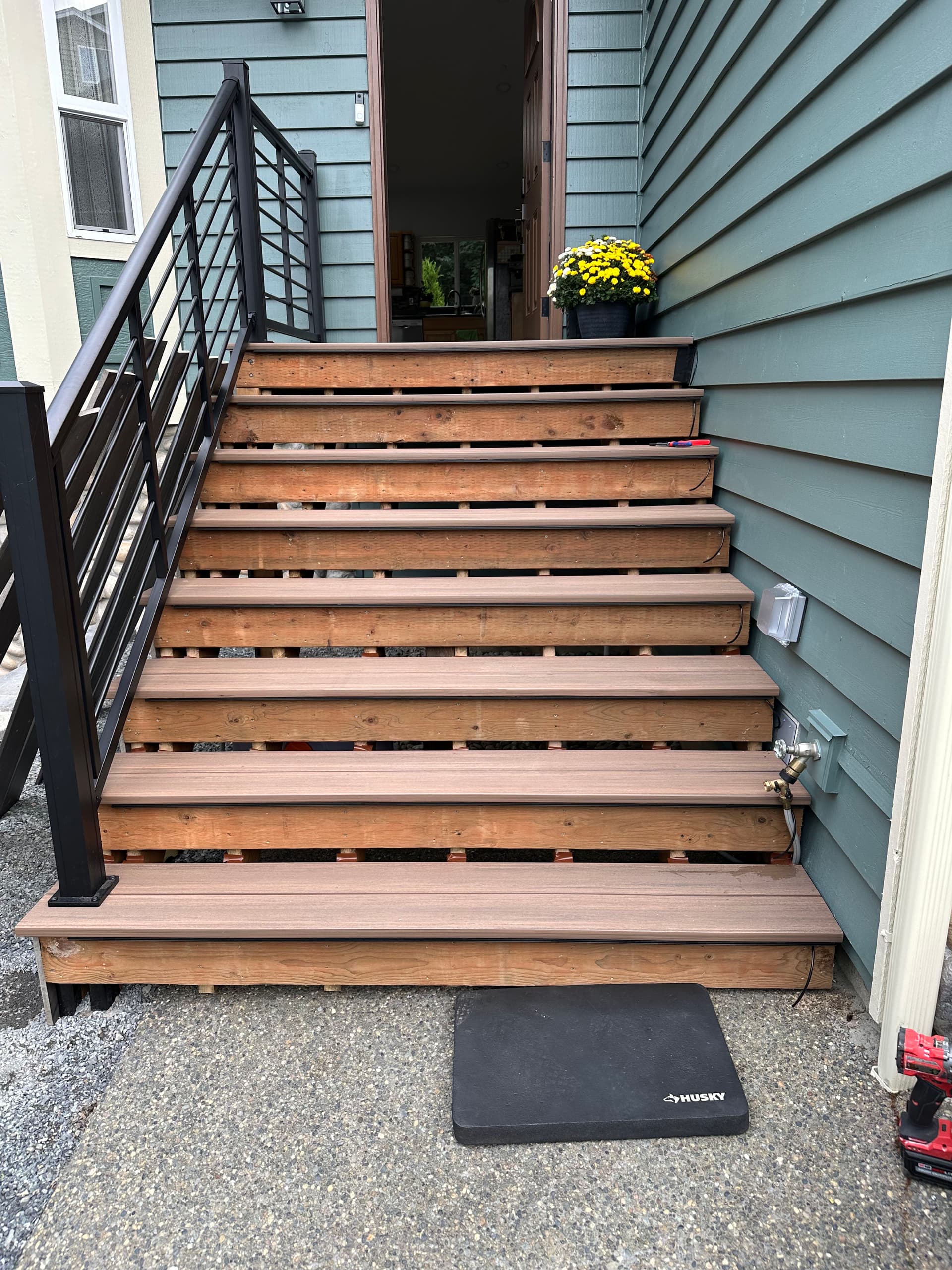 Staircase LED Lighting Enhancement in Mukilteo