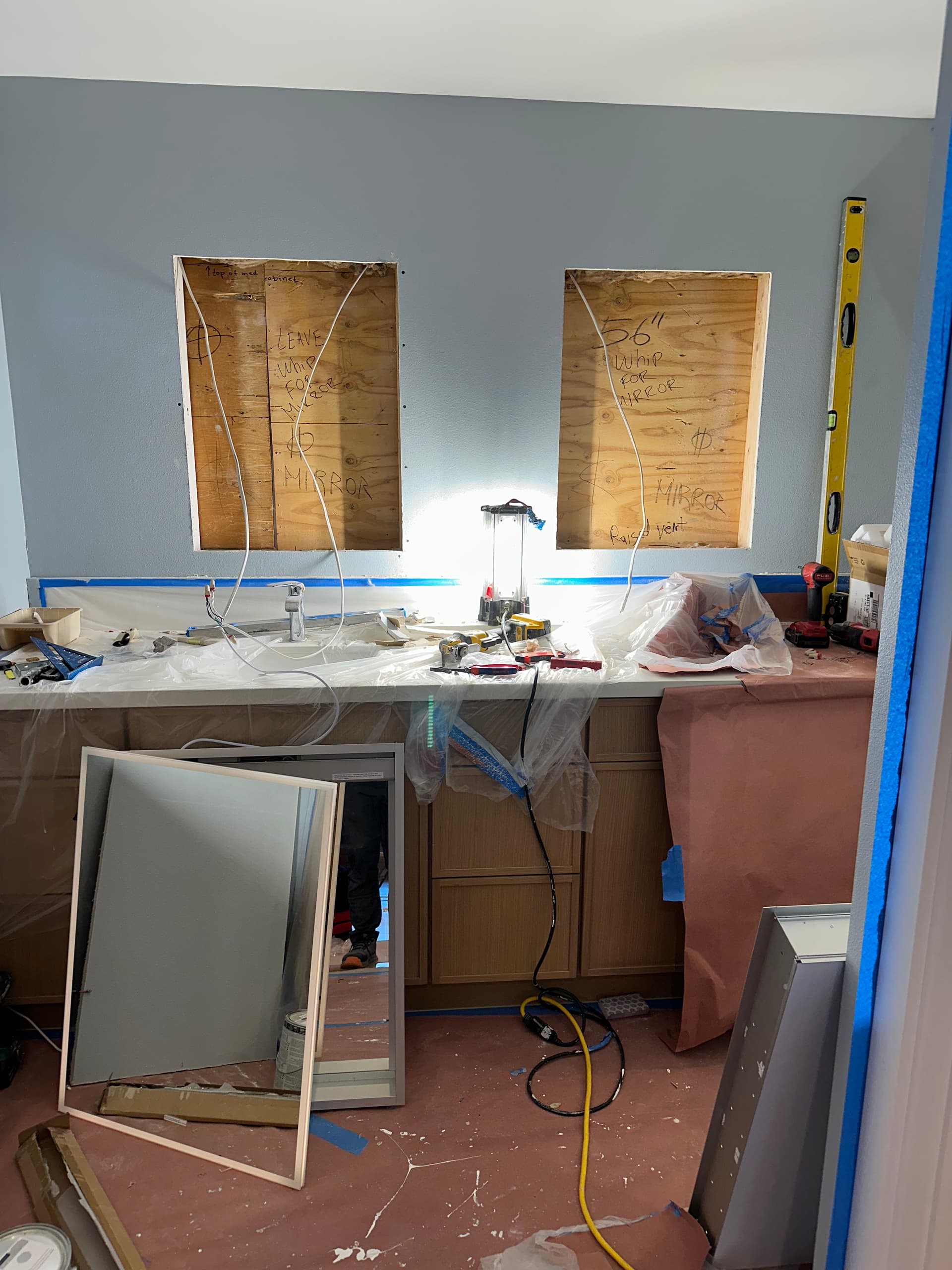 Bathroom Lighting Makeover in Bellevue