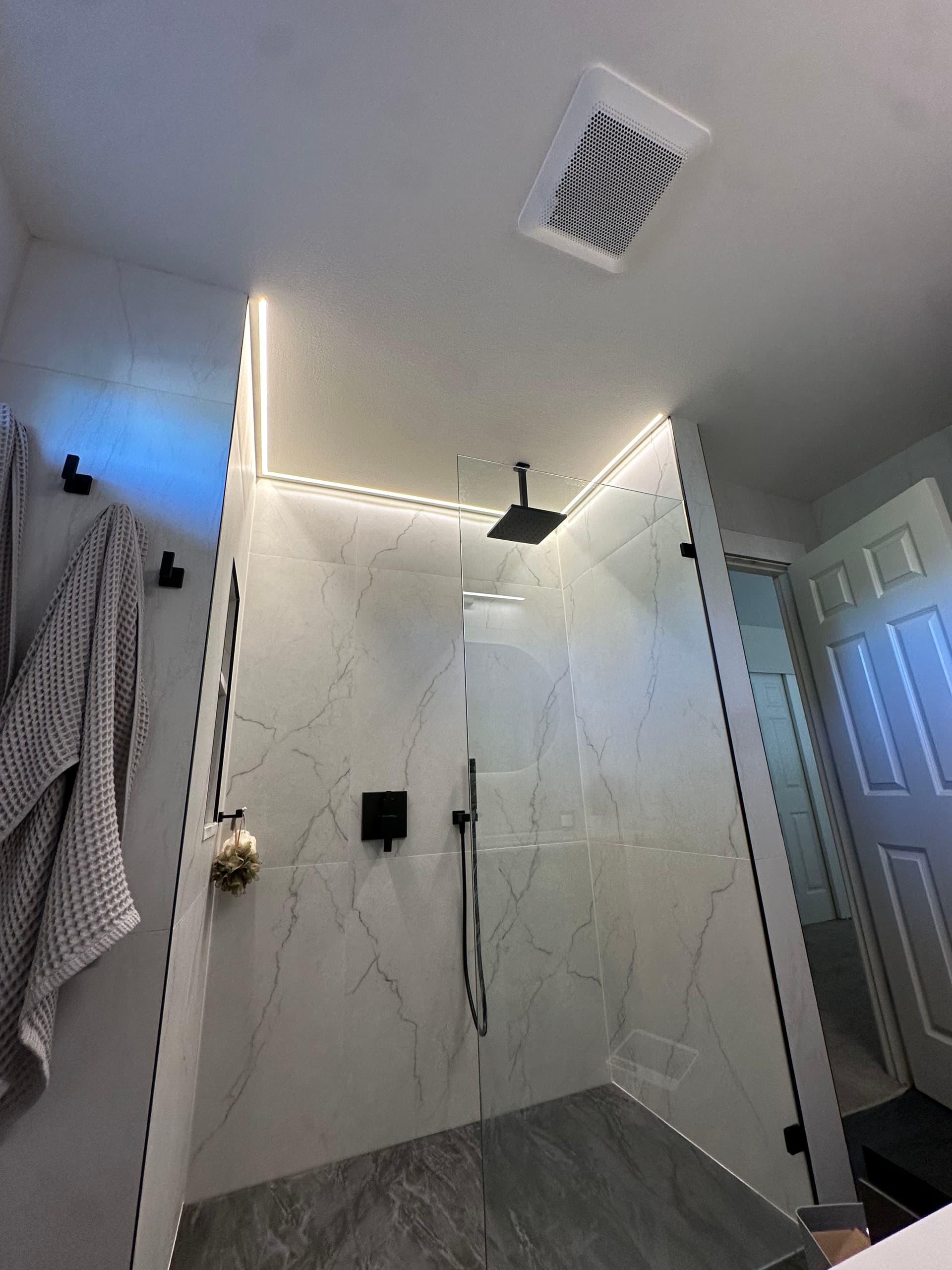 Gallery photos for Modern LED Lighting Project in Lake Stevens Bathroom: Image #1