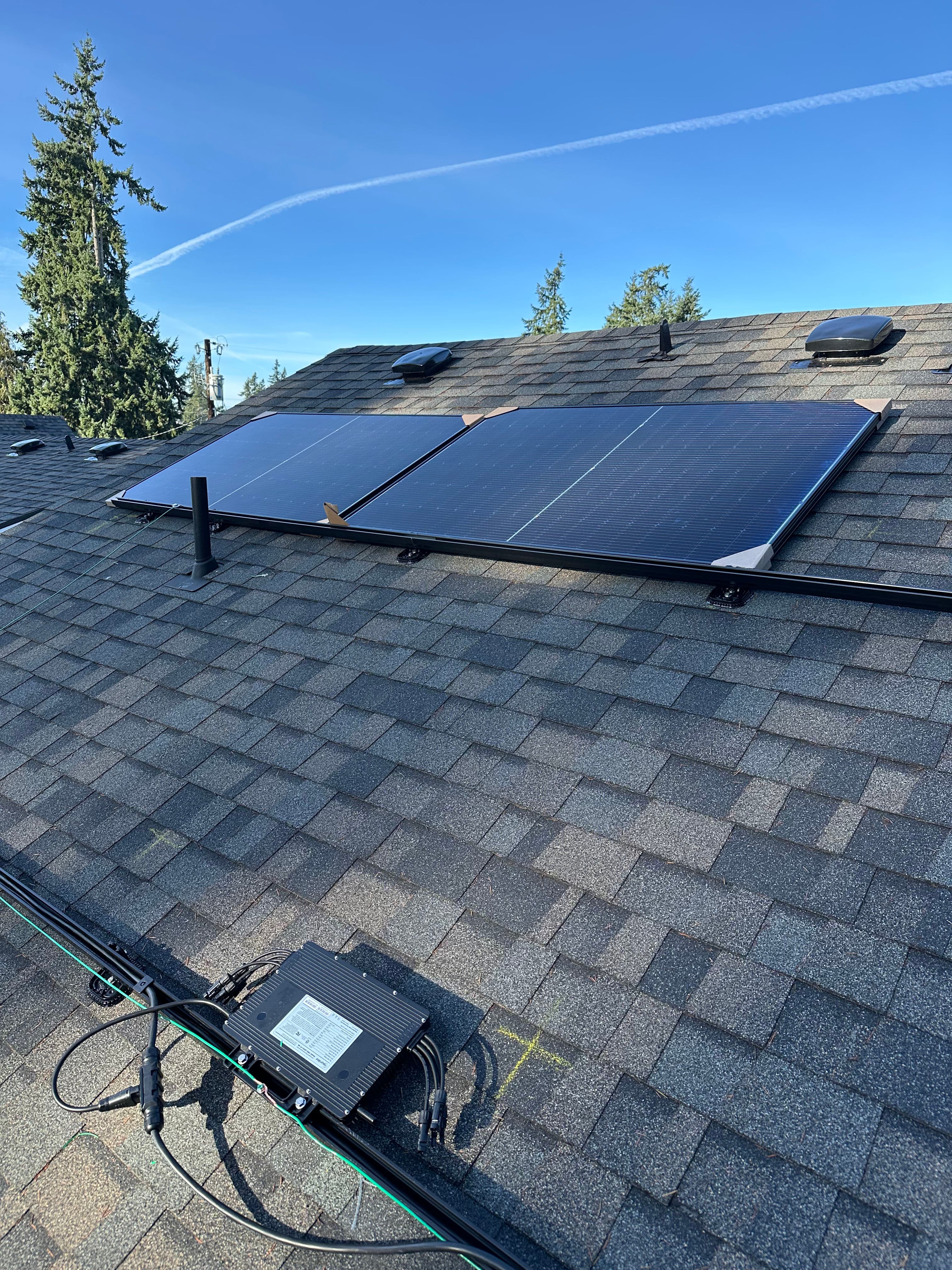 Project Solar Panel Installation in Edmonds WA image