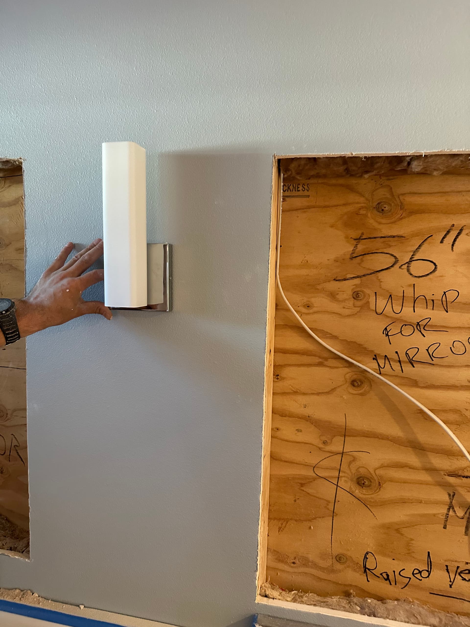 Bathroom Lighting Makeover in Bellevue