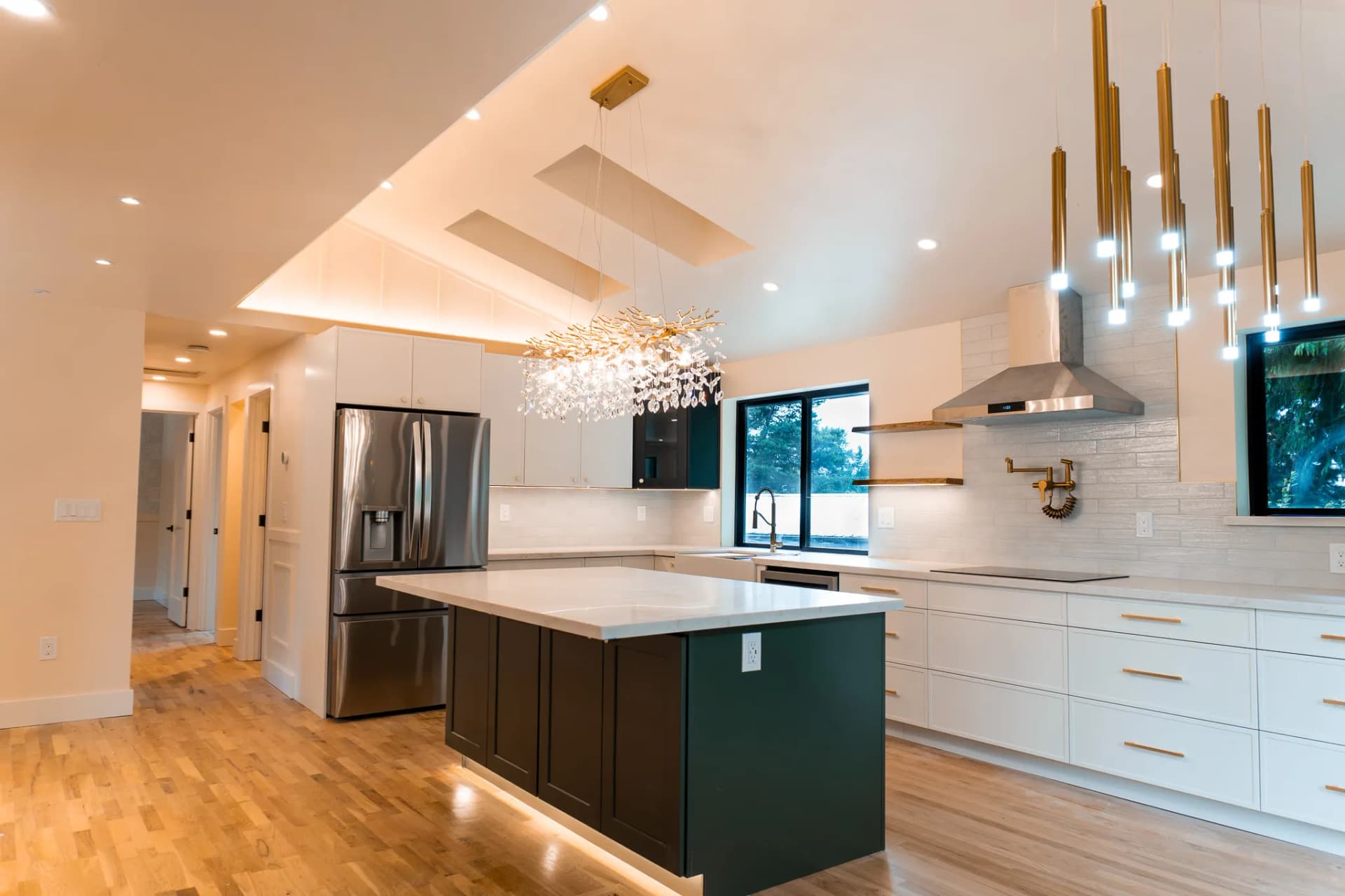Full Kitchen Electrical and LED Lighting Remodel in Lynnwood image