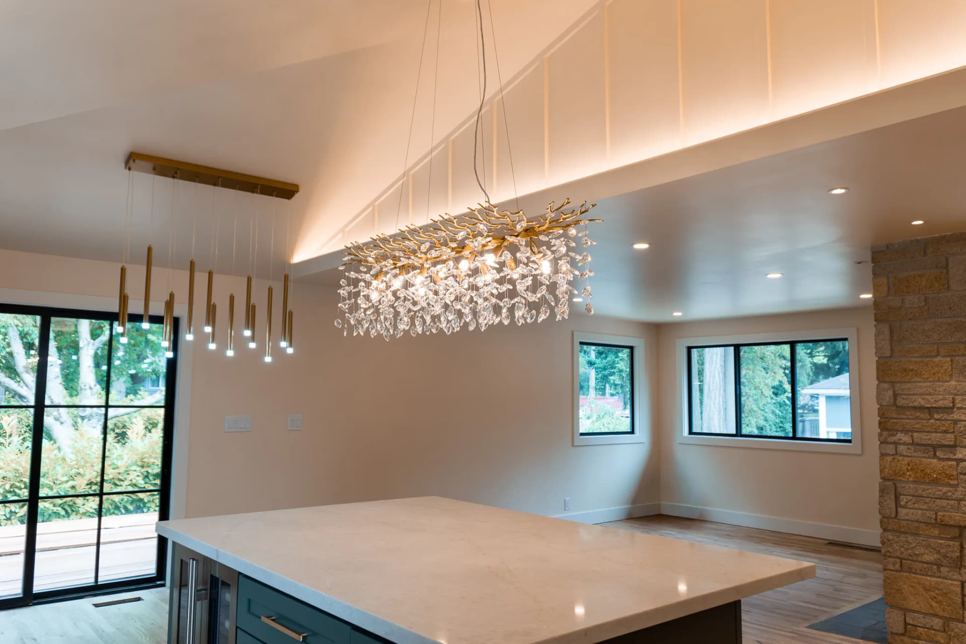 Gallery photos for Full Kitchen Electrical and LED Lighting Remodel in Lynnwood: Image #5
